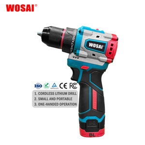 Mini perceuse électrique sans fil 16V, sans balais, mandrin auto-serrant 10mm, 55N.m, avec 2 batteries OEM - Product Image 1