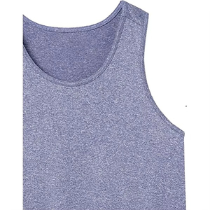 Camiseta sin Mangas Transpirable Personalizada con Logotipo para Hombre, para Gimnasio, Fitness, Yoga, Entrenamiento, Servicio OEM de Alta Calidad - Product Image 6