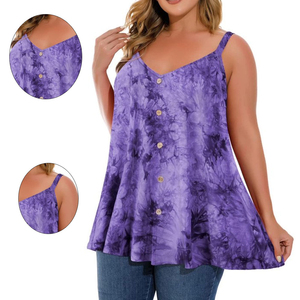 Chemise décontractée grande taille pour femmes, débardeur printemps, tricot uni sans manches, coupe ample pour le confort et le style - Product Image 3