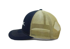 Gorra de camionero de malla de tela de algodón transpirable cómoda de 6 paneles con logotipo personalizado Vintage clásico de moda Hip Business Fishing - Product Image 4