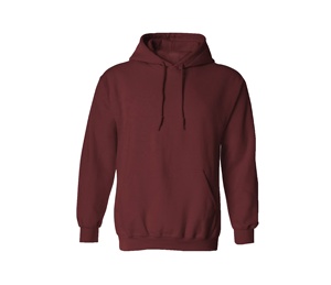 Sweat à capuche vierge uni de haute qualité sans ficelle 100% coton surdimensionné poids lourd sweat à capuche court hommes - Product Image 1