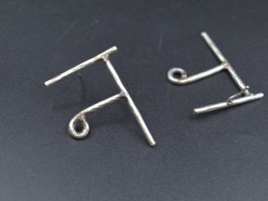 ต่างหูชุบทองคำภาษาฮินดีสำหรับผู้หญิงและเด็กผู้หญิงทันสมัยปรับแต่งได้ตามต้องการ - Product Image 4