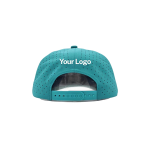 Gorra de Golf Transpirable Ultraligera del Fabricante, Perforada con Láser, de 5 Paneles, con Cinta de Costura Interior Personalizada con Logotipo, Gorra de Dos Tonos con Cordón - Product Image 6