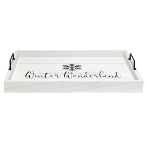 ถาดไม้สีน้ำตาลเข้มรูปทรงกลมและการออกแบบที่หรูหราเหมาะสำหรับเสิร์ฟและตกแต่งบ้าน - Product Image 5