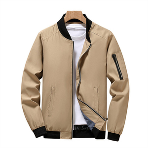 Vestes d'hiver décontractées surdimensionnées en polyester pour hommes col montant blouson aviateur pour hommes vestes d'usine respirantes et durables pour hommes - Product Image 3
