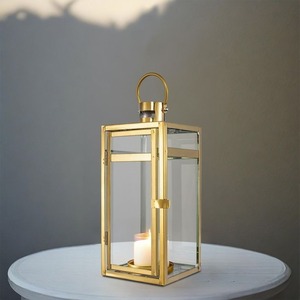Beautiful Decorative Stainless Steel <b>Lantern</b> Perfect For Wedding Receptions Holiday Gatherings And Evening Tabletop Arrangements - Product Image 5