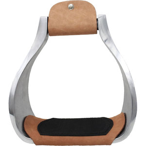 Estribos para montar a caballo, 1 par de estribos de seguridad ingleses de acero inoxidable, manguera para jinetes ecuestres, pantalones para SILLÍN, absorción de golpes - Product Image 5