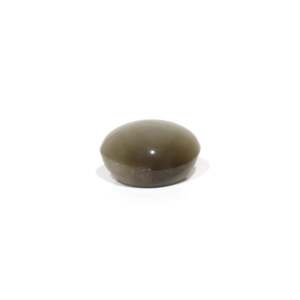 Pierre précieuse naturelle œil-de-chat 6,45 carats, pierre brute polie de forme ovale, jaune/dorée, pour accessoires de bijouterie - Product Image 3