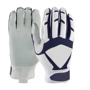 2024 guantes de bateo de softbol Unisex profesionales guantes de béisbol de puño corto de cuero Digital transpirable - Product Image 2