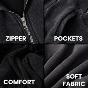 OEM Oversized Thick and Warm Hoodie for Winter Custom Printing Available for Streetwear Hip Hop Sportswear Breathable Feature - Product Image 5