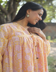 ชุดเดรสผ้ามัลคอตตอนพิมพ์ลาย คุณภาพส่งออก ทออย่างดี เป็นมิตรกับสิ่งแวดล้อม ซักได้ น้ำหนักเบา สไตล์ลำลอง แฟชั่นสำหรับผู้หญิง - Product Image 4