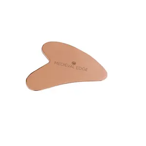 100% Original Copper Gua Sha Face Massage Beauty tool for Therapy Trigger Point facial roller guasha stone massage tool