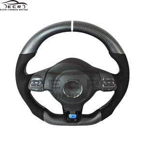 Volant en Fiber de carbone <span class=keywords><strong>prix</strong></span> d'usine Ever-Carbon Racing ECR Hotsell pour volant Volkswagen VW <span class=keywords><strong>Golf</strong></span> MK <span class=keywords><strong>6</strong></span> - Product Image 6