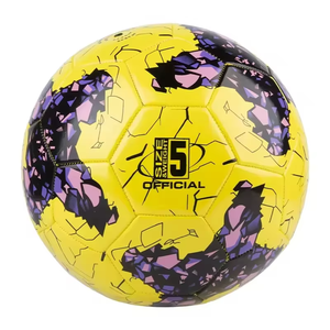 URBANGAZER INDUSTRIES Official Professional Soccer Ball Hand-<b>Stitched</b> Size 5 Training High Air Foldable Logo Portable - Product Image 5