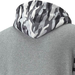 Sudadera con Capucha para Hombre, Mezcla de Algodón y Felpa, Impresión Digital, Ligera, Transpirable, Cómoda, Corte Clásico, para Gimnasio, Running, Entrenamiento al Aire Libre - Product Image 6