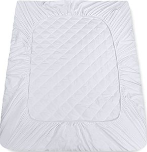 Drap de lit d'hôtel de luxe 100% coton drap de lit blanc brodé sur mesure pour un usage domestique pour la pendaison de crémaillère ou jupe de lit - Product Image 5