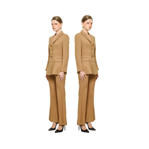 Blazers pour femmes Motif de surface unique de haute qualité Design de luxe minimaliste Emballage personnalisé du fabricant du Vietnam - Product Image 6