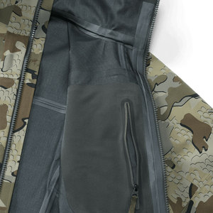 Veste de chasse Yukon TR Rain, veste de chasse camouflage avec coque respirante coupe-vent et intérieur en polaire pour temps froid - Product Image 3