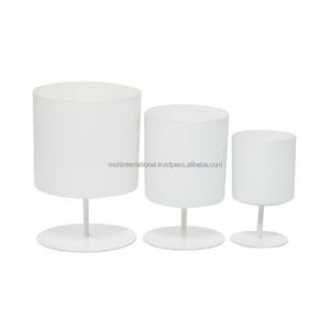 Support de plante en métal blanc pour décoration de la maison fait à la main support de pot de plante en métal intérieur extérieur - Product Image 5