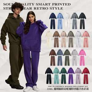 Sudaderas con Capucha para Hombre al por Mayor, 350 Gsm, con Logotipo Personalizado, Alta Calidad, Estilo Urbano Holgado, Hombros Caídos, Diseño de Lujo - Product Image 3