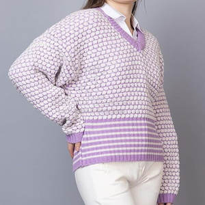 Suéter Moderno con Textura, Diseño Elegante y Sensación Acogedora, Suéter Casual de Punto Suave - Product Image 4