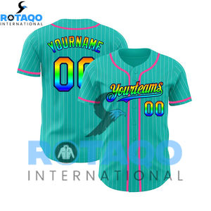 Maillot de baseball neuf personnalisé de haute qualité en gros, vêtements de sport en polyester, maillots de baseball pour hommes, uniforme pour adultes, séchage rapide - Product Image 1