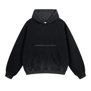 Sudadera Unisex de Felpa Francesa de Alta Calidad, Sudadera con Estampado y Bordado Personalizado para Hombre, 430 Gramos, Sudadera con Hombros Caídos - Product Image 2