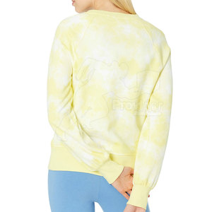 Venta al por mayor de las mujeres sudadera de algodón de manga larga de las señoras de la nueva moda último diseño Tops sudadera de las mujeres - Product Image 3