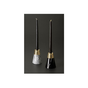 Home Decorative Tabletop Living Room <b>Candle</b> <b>Holder</b> Premium Quality <b>Black</b> Marble <b>Candle</b> <b>Holder</b> by Royal Home Collection Suppliers - Product Image 6