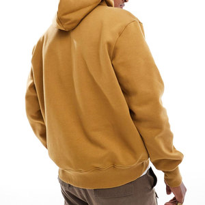 Sweats à capuche surdimensionnés de haute qualité pour hommes manches régulières logo imprimé personnalisé hiver sweats à capuche à épaules tombantes en bas quantité minimale de commande - Product Image 2