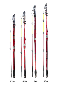 NH <span class=keywords><strong>Surfcasting</strong></span> LED Punta interior Caña de pescar telescópica Glowstick <span class=keywords><strong>Cañas</strong></span> de luz alimentadas por batería - Product Image 5