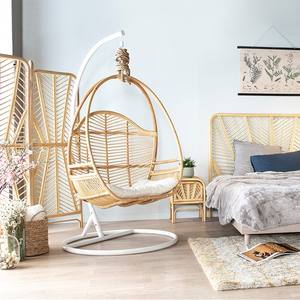 Rattan Patio Swing <b>Egg</b> Shaped Chair Decoration for Living Room Indoor and Outdoor Leisure Furniture - Product Image 2