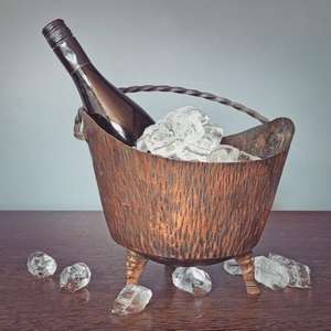 Durable Stainless Steel Ice Bucket for Wine & Cocktails & Featuring Leakproof Insulation and Tongs for Serving Convenience - Product Image 2