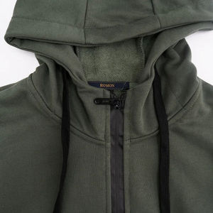 Chándal con capucha Conjuntos de chándal para hombre Conjunto de ropa para mujer Logotipo personalizado de alta calidad Trajes de dos piezas Color sólido para hombres - Product Image 3