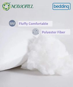 Almohada de material de relleno en bruto hueco virgen de poliéster 100% para uso doméstico/hotelero - Product Image 2