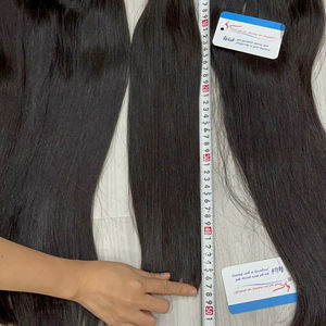 Extensions de cheveux vierges lisses en vrac, prix de gros, cheveux humains vietnamiens - Product Image 1