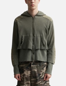 Sudaderas con capucha de invierno con cremallera para hombre personalizadas 100% algodón polar transpirable Elegante ropa informal de moda - Product Image 4