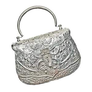 Handmade Brass <b>Clutch</b> <b>Bag</b> For Party Wear Designer Brass <b>Clutch</b> <b>Bag</b> For Wedding Function Antique Brass <b>Clutch</b> <b>Bag</b> - Product Image 5