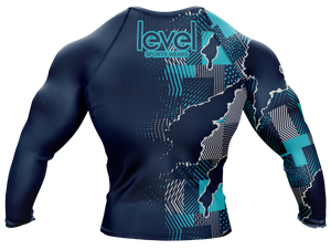 เสื้อรัดกล้ามเนื้อ MMA สำหรับผู้ชายขายดีที่สุด ผลิตจากผ้าสแปนเด็กซ์/ไนลอน ระบายอากาศได้ดี เหมาะสำหรับออกกำลังกาย - Product Image 2