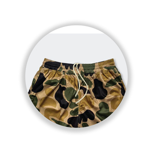 กางเกงขาสั้นเล่นกีฬาเกรดพรีเมี่ยมสำหรับผู้ชายเอวสูงพิมพ์ลายพรางใส่ทำกิจกรรมล่าสัตว์ในฤดูหนาวระบายอากาศได้ดีกันน้ำดึงดูดใจ - Product Image 3