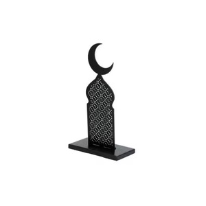 Regalo Islámico, Minarete de Latón, Adornos de Luna Dorada, Decoración para el Hogar, Decoración para Ramadán y Diwali - Product Image 4