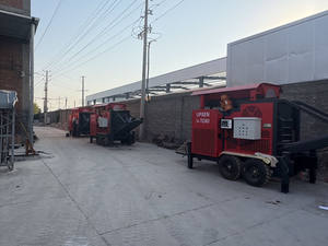 Upsen Utc503 Trailer Mobiele Kaakbreker met Motor, 20t/u Capaciteit, Draagbaar op Wielen voor Recycling - Product Image 4