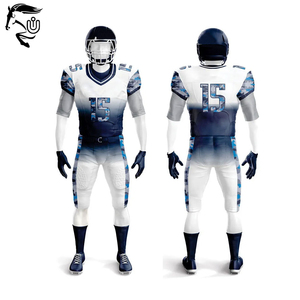 Uniforme de fútbol americano personalizado de alta calidad 2025, de poliéster 100% uniforme de equipo, uniforme de fútbol americano - Product Image 1