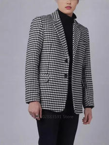 Conjunto de Traje Universitario de Invierno para Hombre, Estilo Urbano, con Logotipo en la Parte Delantera, Longitud Regular, 3 Piezas (Chaqueta + Chaleco + Pantalones), Novedad de 2025 - Product Image 3