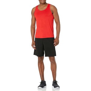 Camiseta sin mangas para entrenamiento, gimnasio, deportes, Jersey, chaleco para hombre, camisetas sin mangas musculares para Fitness, estilo callejero, cuello redondo transpirable de algodón - Product Image 2