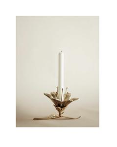 เชิงเทียนโลหะขนาดเล็กที่มีรูปแบบกะทัดรัดและรูปทรงสง่างามเหมาะสำหรับการตกแต่งบนโต๊ะหรือเทียนตามเทศกาล - Product Image 6