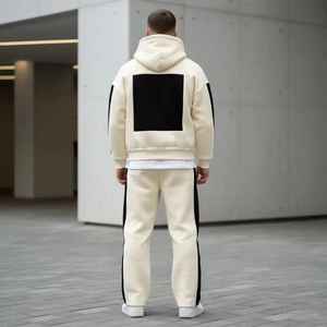 Survêtements de sport de haute qualité, personnalisés, réguliers, sweat-shirts, pantalons de survêtement, pantalons, deux pièces, jogging décontracté, survêtements pour hommes - Product Image 5