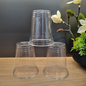 Taza de bebida fría PET taza de plástico 400ml 500ml diámetro 93mm té de burbujas desechable para llevar fabricante precio bajo - Product Image 6