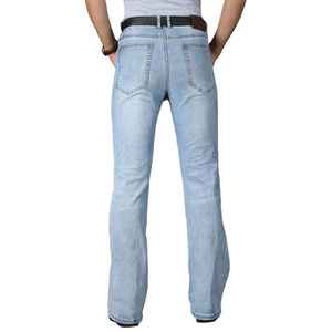 Elite Handcrafted Artisan Quality Textured Finish Sweat Absorbent <b>Material</b> Ideal For Summer Season Stylish Mens <b>Denim</b> Pent - Product Image 3