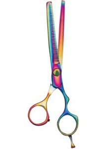 Tijeras de adelgazamiento de peluquería profesional diseño personalizado acero hecho a mano belleza y cuidado Personal producto - Product Image 3